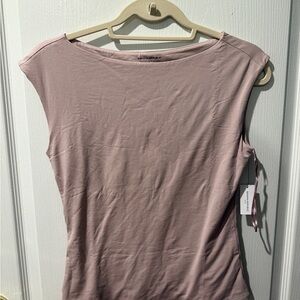 NWT Banana Republic Mauve Short Sleeve Top